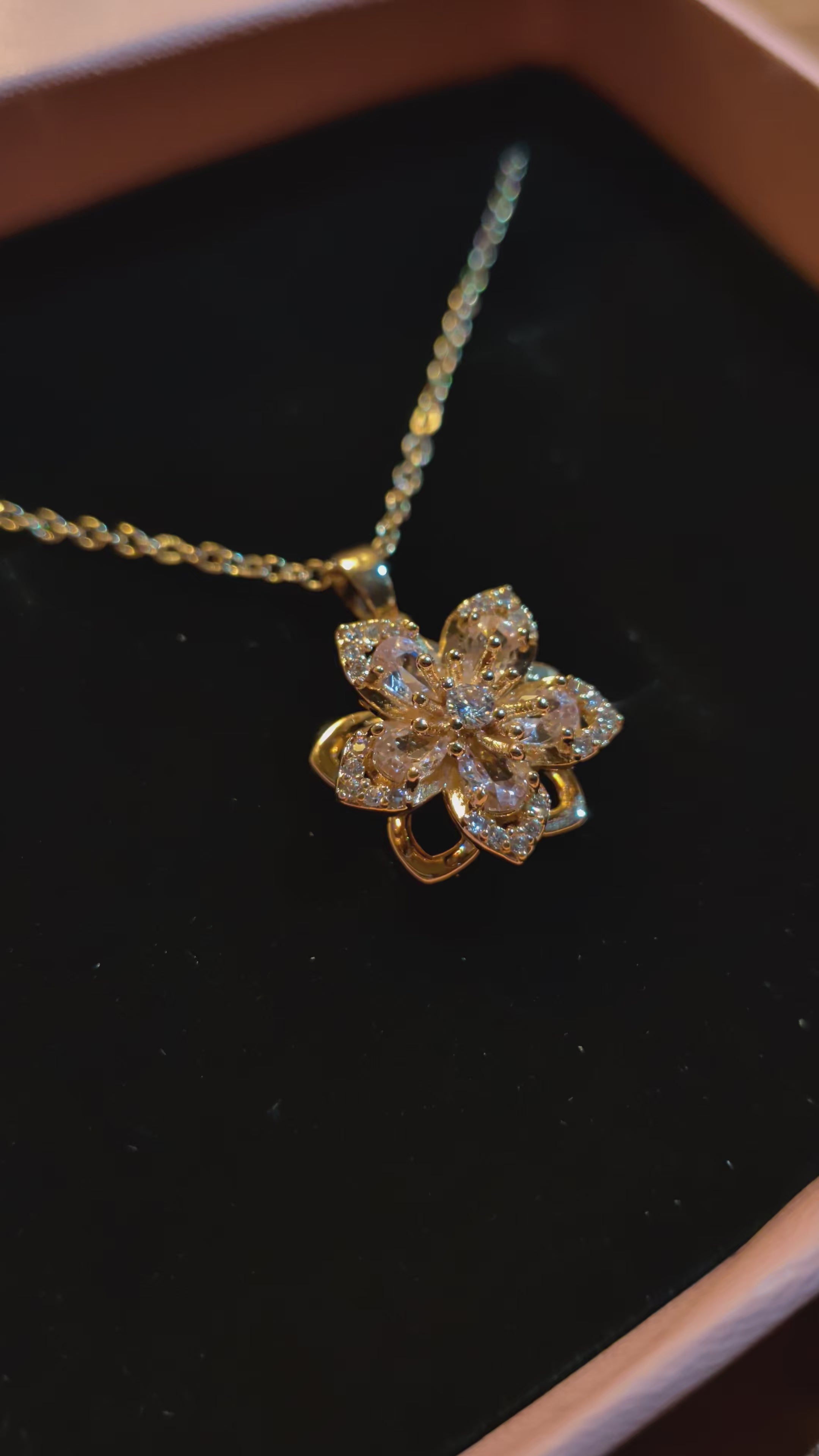 Nush 18K gold plated Disney themed pendant