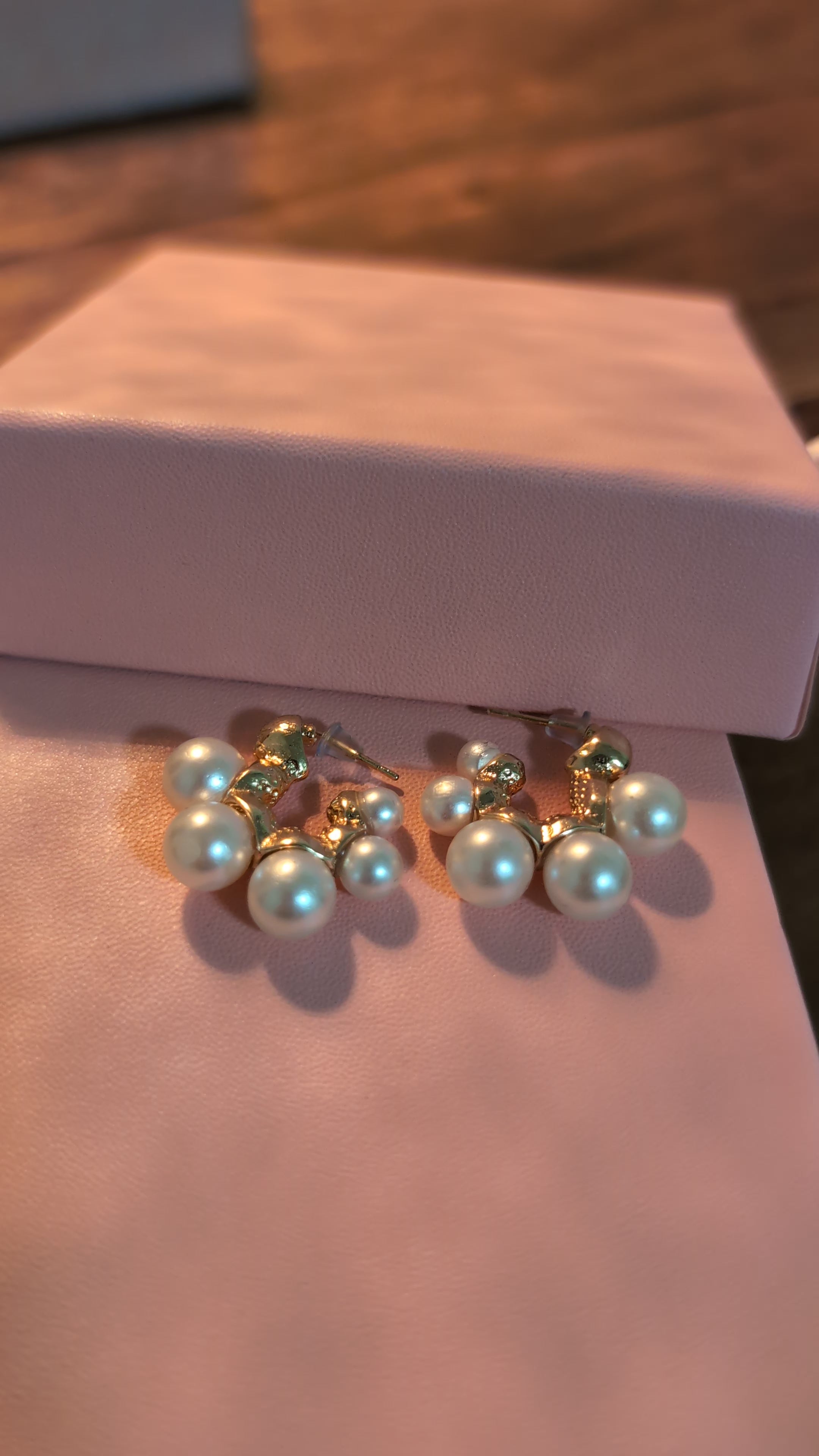 Nush faux and style earrings