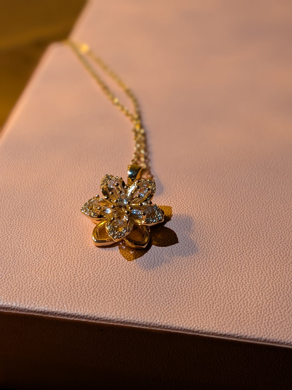 Nush 18K gold plated Disney themed pendant