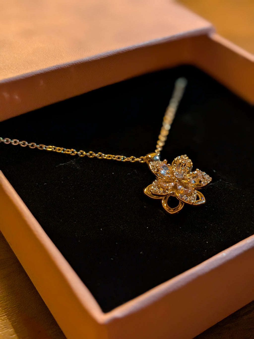 Nush 18K gold plated Disney themed pendant