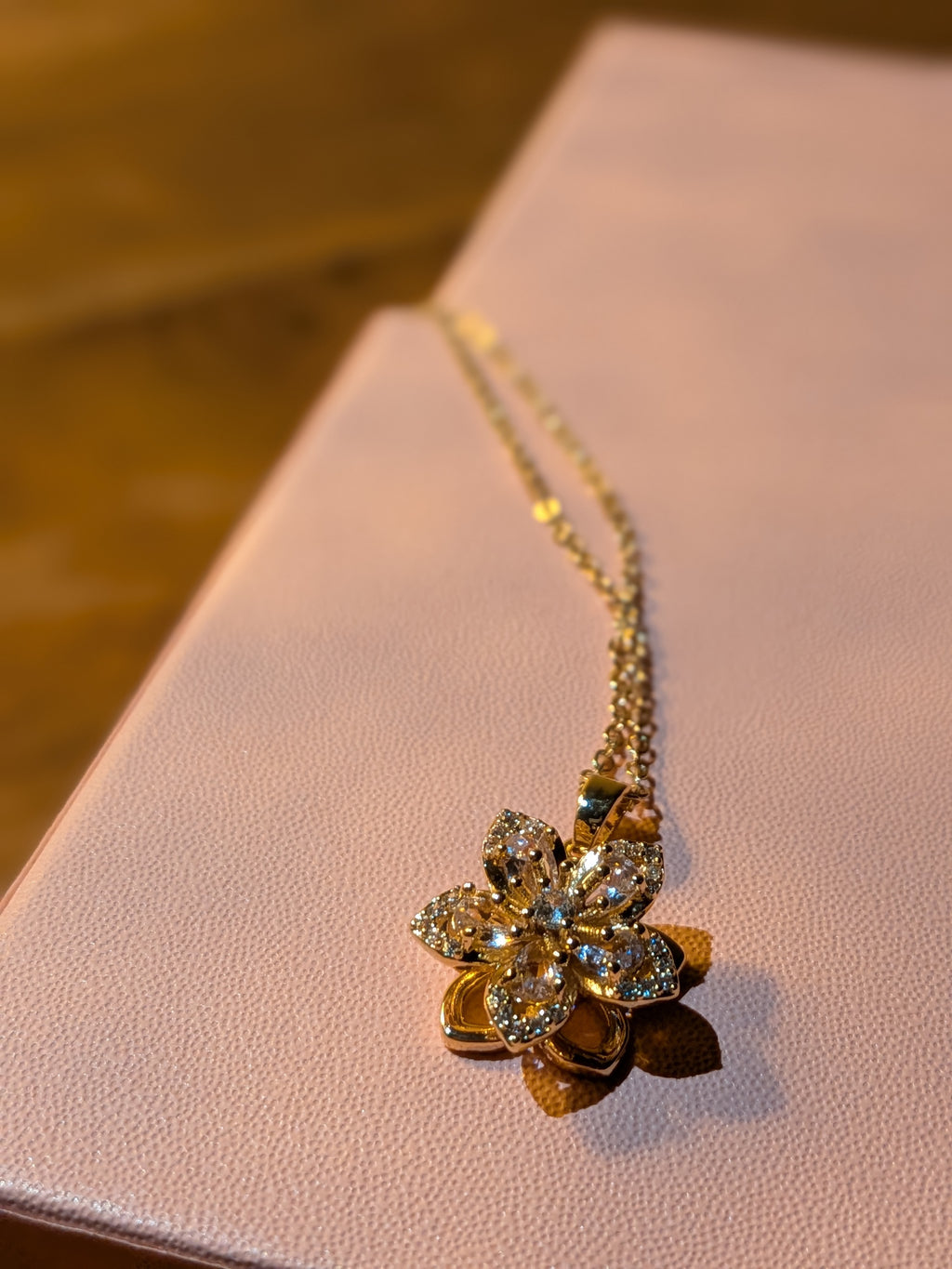 Nush 18K gold plated Disney themed pendant