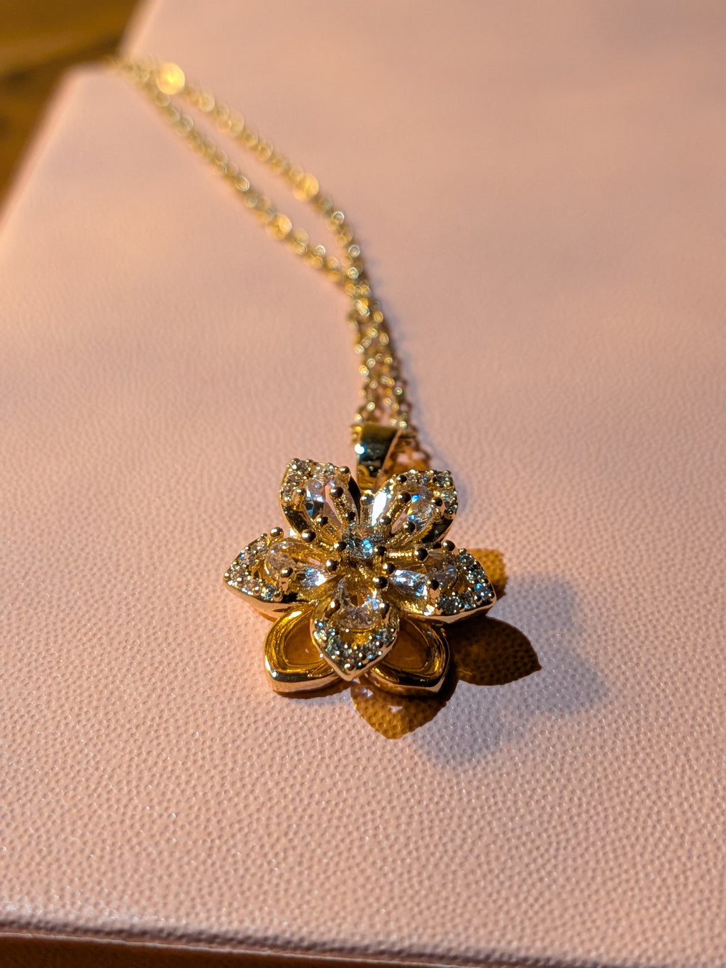 Nush 18K gold plated Disney themed pendant